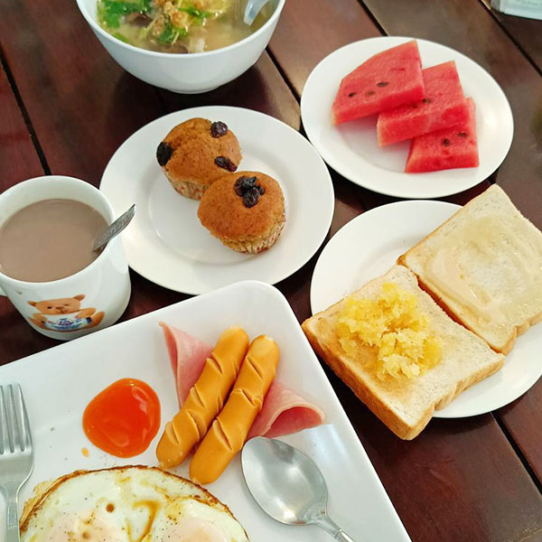 อาหารเช้า-อัญชลีรีสอร์ท-บางสะพาน อาหารเช้า-อัญชลีรีสอร์ท-บางสะพาน